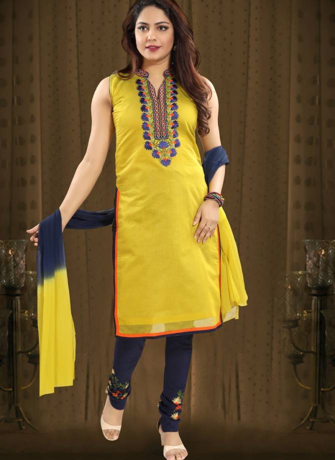 N F CHURIDAR 02 Latest Fancy Designer Heavy Festive Wear Soft Net Embroidery Work Heavy Salwar Suit Collection 